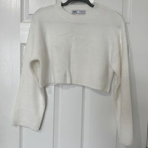 Zara cropped sweater